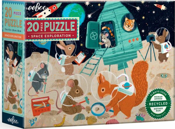 Space Exploration 20 Piece Puzzle