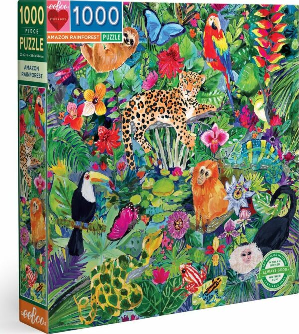 Amazon Rainforest 1000 Piece Puzzle