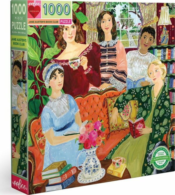 Jane Austen's Book Club 1000 Piece Puzzle