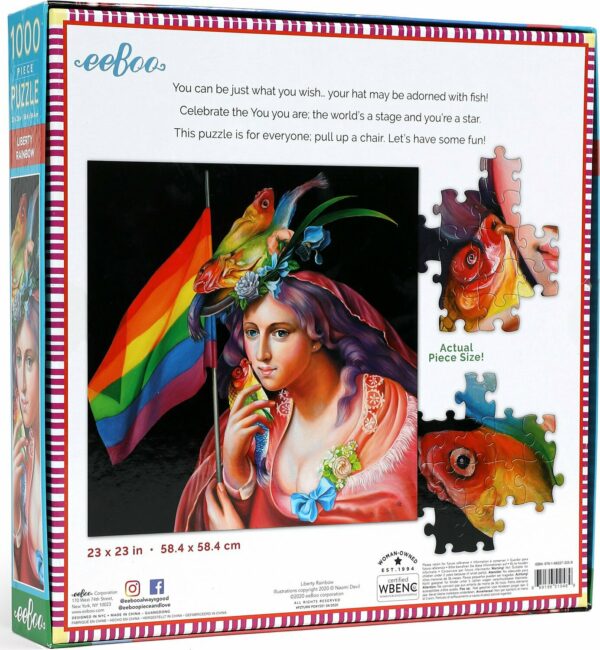 Liberty Rainbow 1000 Piece Puzzle