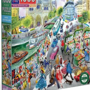 Paris Bookseller 1000 Piece Puzzle