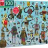 Upcycled Robots 100 Piece Puzzle