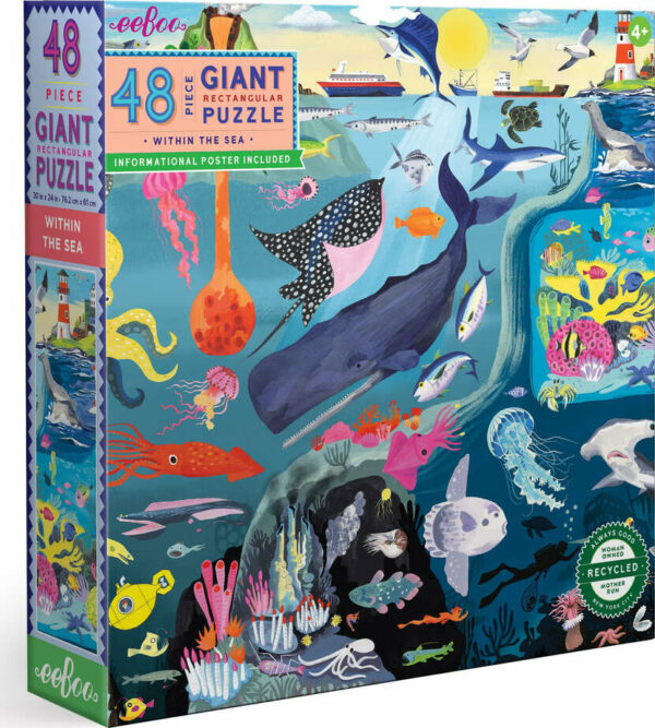 Within the Sea 48 Piece Giant Puzzle