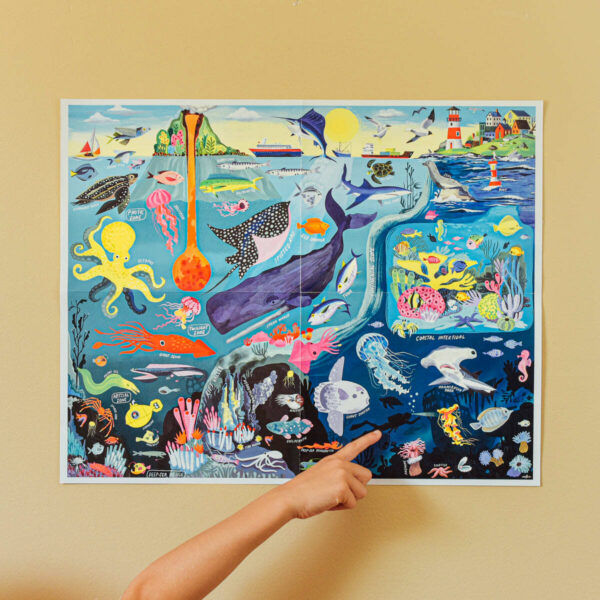 Within the Sea 48 Piece Giant Puzzle