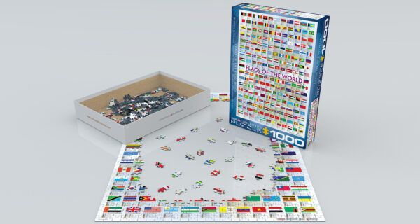 Flags Of The World 1000-piece Puzzle