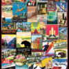 Travel USA Vintage Posters 1000-piece Puzzle