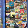 Travel USA Vintage Posters 1000-piece Puzzle