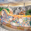 Barcelona Park Guell 1000-piece Puzzle