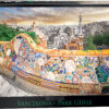 Barcelona Park Guell 1000-piece Puzzle