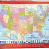 Map Of The Usa 1000-piece Puzzle