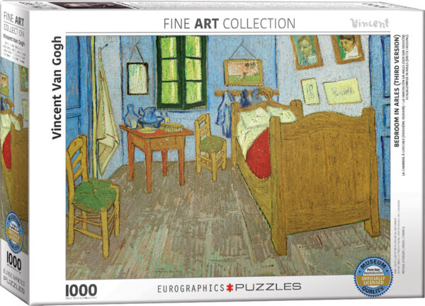 Bedroom in Arles (Third Version) by Vincent van Gogh 1000-Piece Puzzle