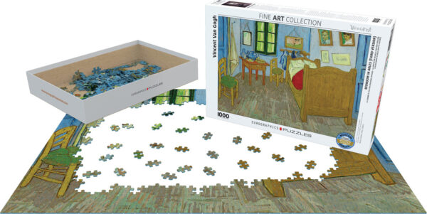 Bedroom in Arles (Third Version) by Vincent van Gogh 1000-Piece Puzzle