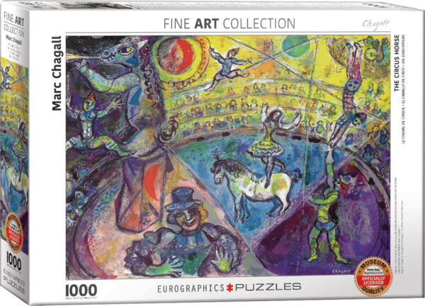 The Circus Horse by Marc Chagall 1000-Piece Puzzle