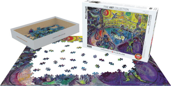 The Circus Horse by Marc Chagall 1000-Piece Puzzle