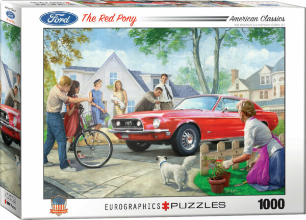 The Red Pony by Nestor Taylor 1000-Piece Puzzle