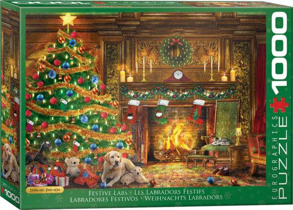 Festive Labs by Dominic Davison 1000-Piece Puzzle