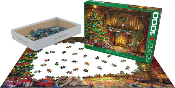 Festive Labs by Dominic Davison 1000-Piece Puzzle