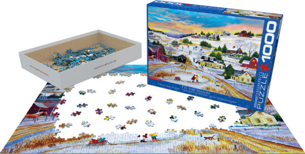 Tis the Season by Patrica Bourque. 1000-Piece Puzzle