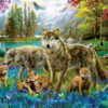 Wolf Lake Fantasy 500-Piece Puzzle (Small box)