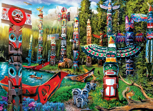 Totem Dream 500-Piece Puzzle (Small box)