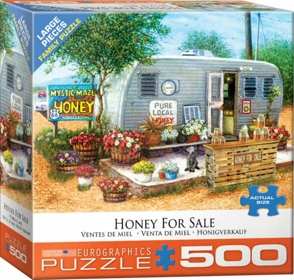 Honey for Sale 500-Piece Puzzle (Small box)