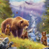 Grizzly Cubs 500-Piece Puzzle (Small box)