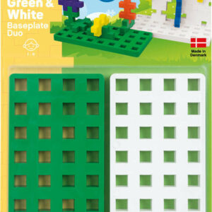 Plus-Plus BIG Baseplate Duo - Green & White