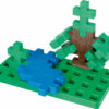 Plus-Plus BIG Baseplate Duo - Green & White