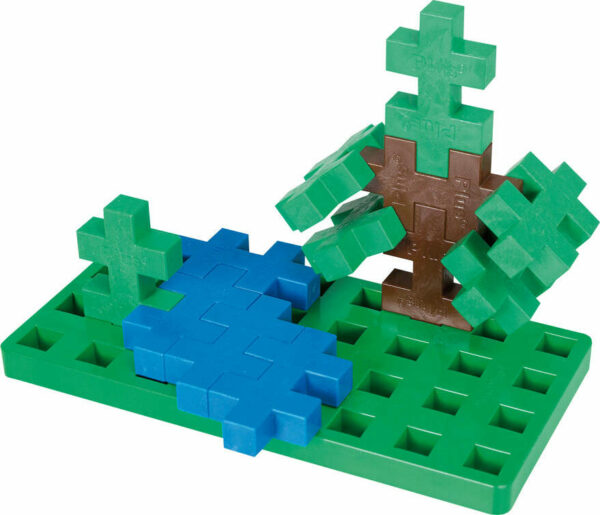 Plus-Plus BIG Baseplate Duo - Green & White