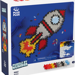 Plus-Plus Puzzle By Number - 500 pc Rocket