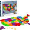 Plus-Plus Puzzle By Number - Map of the United States