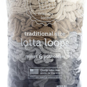 Friendly Loom - Lotta Loops - Neutrals (Traditional Size)