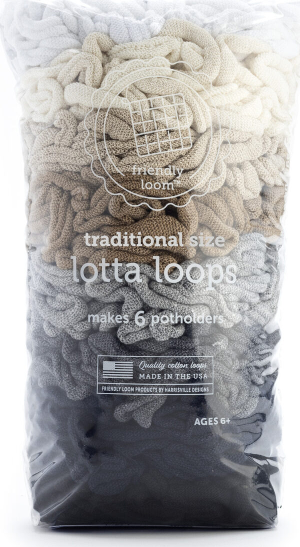 Friendly Loom - Lotta Loops - Neutrals (Traditional Size)