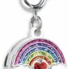 Glitter Rainbow Charm