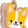 Gold Corgi Charm