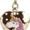 Gold Unicorn Locket Charm