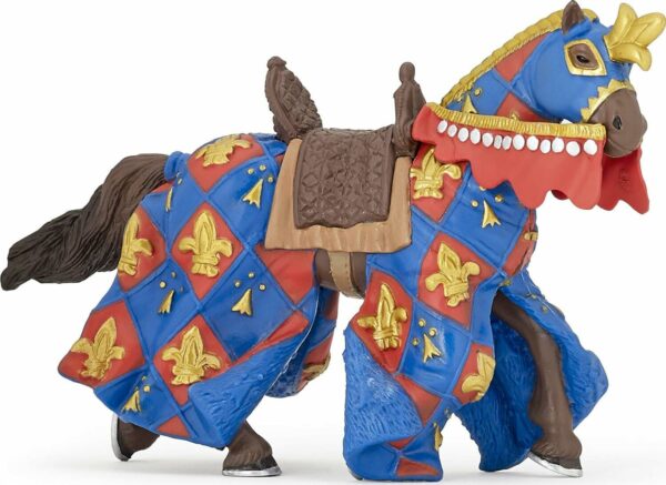 Papo France Blue Horse Fleur De Lys