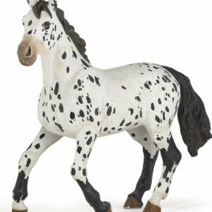 Papo France Black Appaloosa Horse