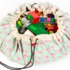 Play and Go Designer Bag-Flamingo Playmat and Storage Bag