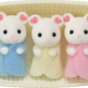 Marshmallow Mouse Triplets