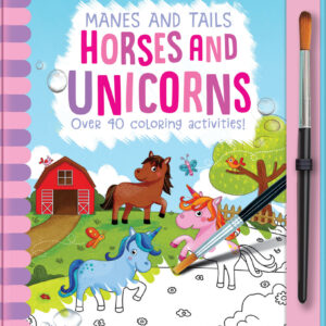 Manes and Tails - Horses and Unicorns, Mess Free Activity Book