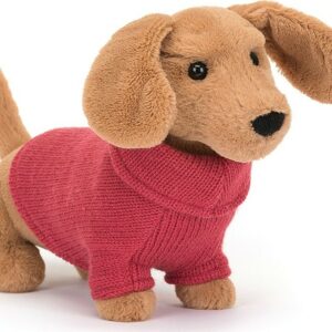 Sweater Sausage Dog Pink