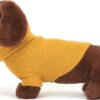 Sweater Sausage Dog Yellow