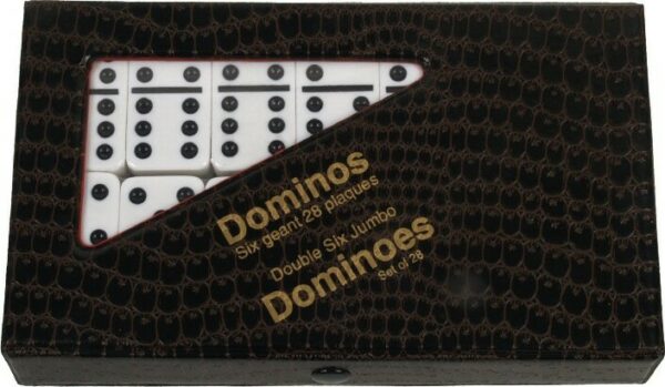 Double Six Jumbo Dominoes