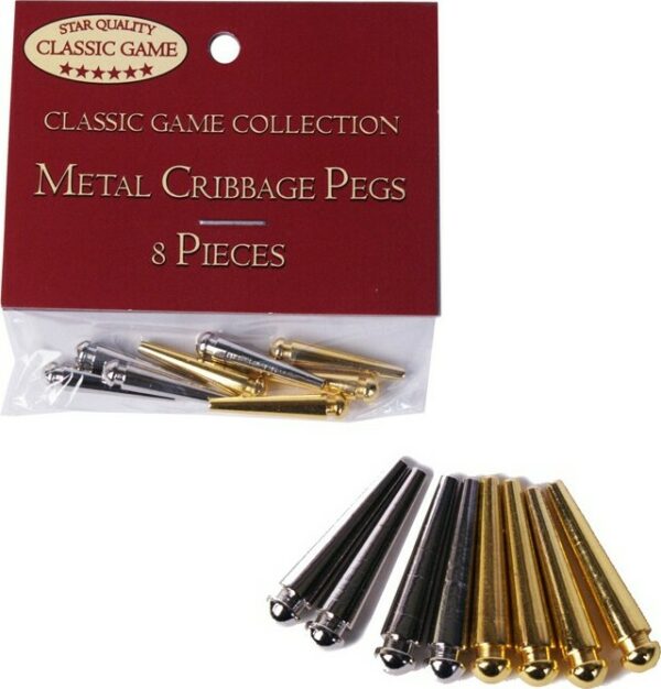 Metal Cribbage Pegs