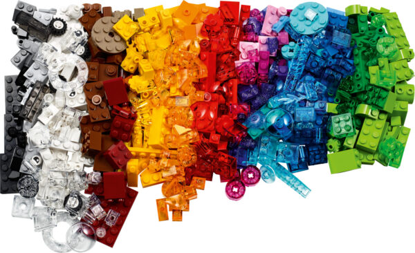 LEGO® Classic: Creative Transparent Bricks