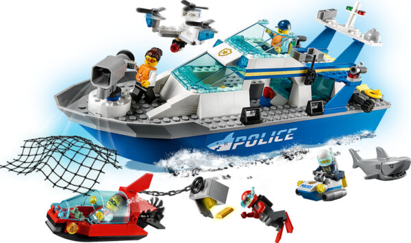 LEGO® City: Police Patrol Boat