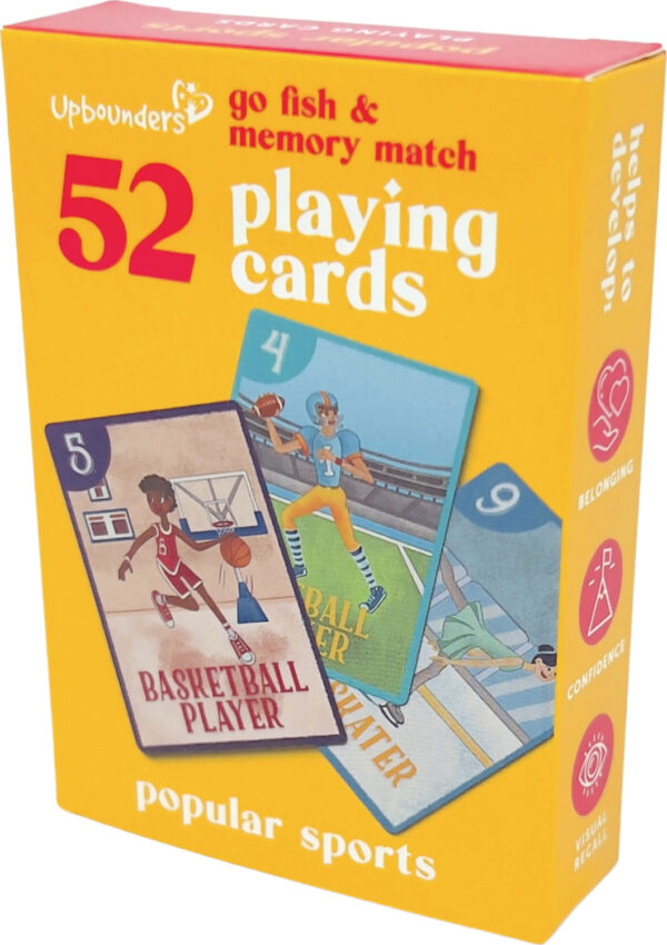 Popular Sports Go Fish! Playing Cards