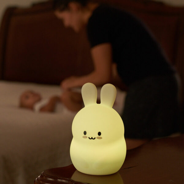 LumiPets Bunny - Children's Nursery Touch Night Light