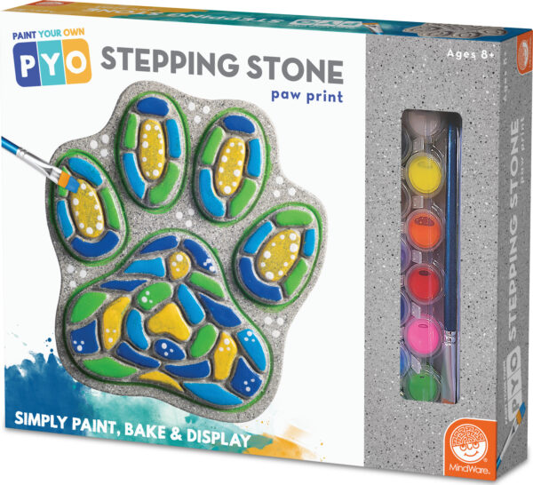 Paint Your Own Stepping Stone: Paw Print